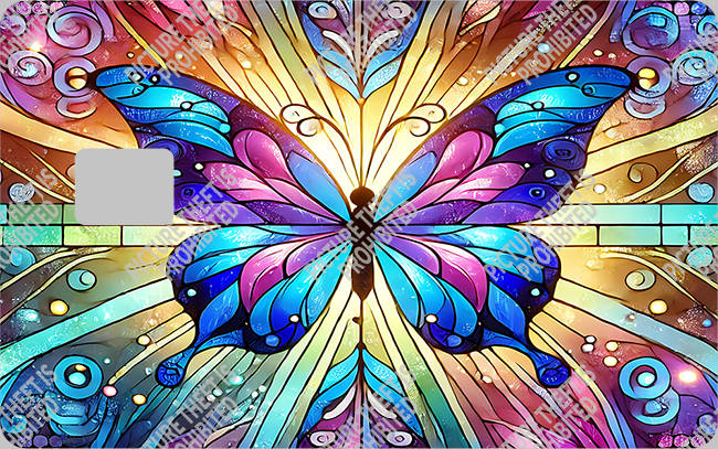 Bank  Card Sticker-BC-2348